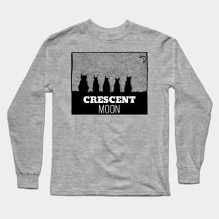 Crescent Moon Long Sleeve T-Shirt